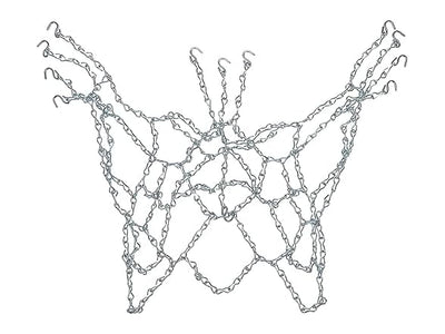 Champion Sports Heavy Duty Galvanized Steel Chain Basketball Net, 21 Inch