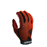 adidas Adizero 5 Star 3.0 Football Receiver's Gloves, X-Large, Black/Orange